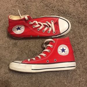 Converse All Star Red High Tops